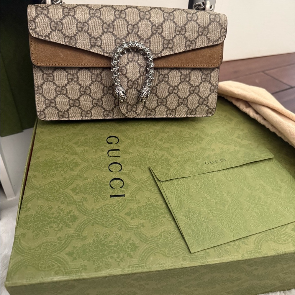 Gucci Beige and Brown Women's Bag